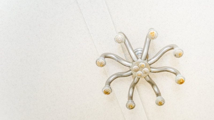 Eight-headed shower fixture